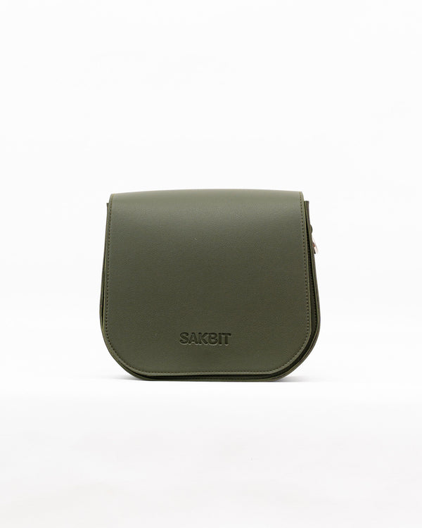 BRIANNA SLING BAG IN ARMY GREEN