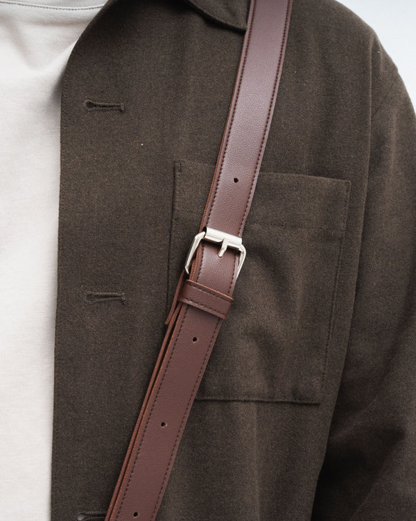 STELLA CROSSBODY BAG IN CINNAMON