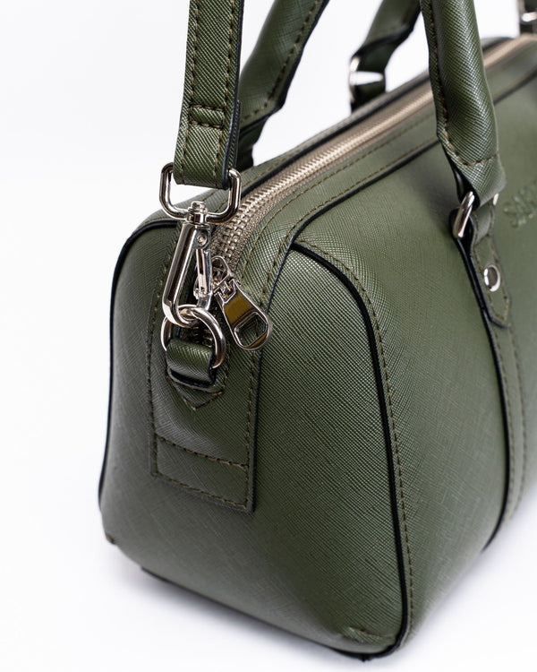 AYWANAN BOSTON BAG IN STONE MOSS