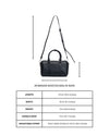 AYWANAN BOSTON BAG IN NOIR