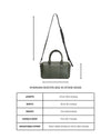 AYWANAN BOSTON BAG IN STONE MOSS