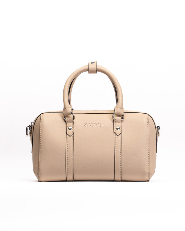 AYWANAN BOSTON BAG IN BUTTERCREAM