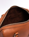 AYWANAN BOSTON BAG IN COGNAC BROWN